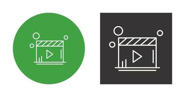 Video Player Vector Icon