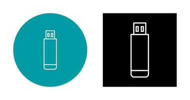 USB Drive Vector Icon