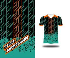 Abstract sport jersey kit pattern mock up vector