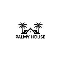 PALMY HOUSE VECTOR LOGO