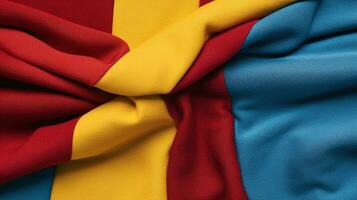 fabric texture. silk textile cloth Generative AI, AI Generated photo