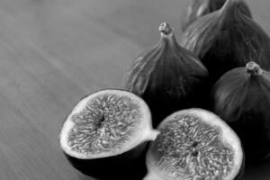 Photography to theme beautiful sweet purple fruit fig photo
