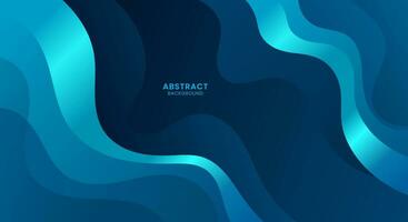 Abstract blue luxury background vector