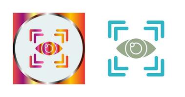 Eye Scan Vector Icon