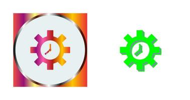 Unique Time Optimization Vector Icon