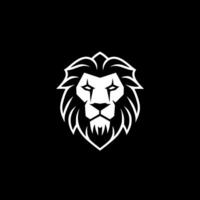 Lion - Minimalist and Flat Logo - Vector illustration