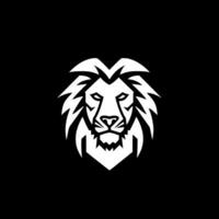 Lion, Minimalist and Simple Silhouette - Vector illustration