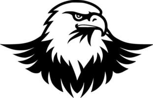 Eagle - Minimalist and Flat Logo - Vector illustration