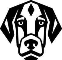 Dalmatian, Black and White Vector illustration