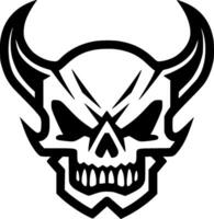 Skull - High Quality Vector Logo - Vector illustration ideal for T-shirt graphic