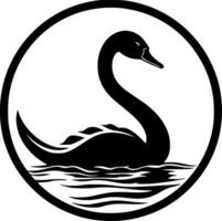 Swan - High Quality Vector Logo - Vector illustration ideal for T-shirt graphic