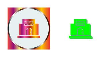 Museum Building Vector Icon