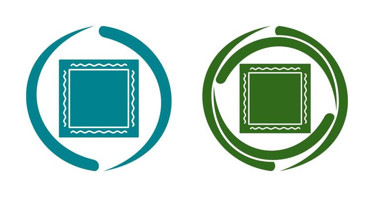 Unique Frame Vector Icon