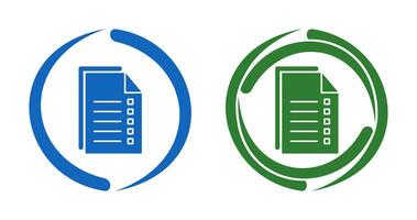 Data Files Vector Icon