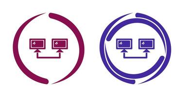 Connected Systems Vector Icon
