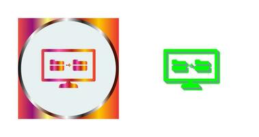 Unique File Sharing Vector Icon