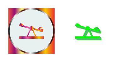 Seesaw Vector Icon