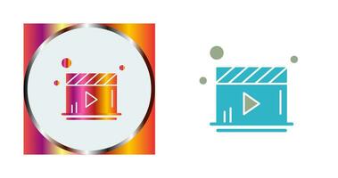 Video Player Vector Icon