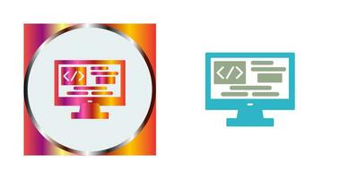 Coding Vector Icon