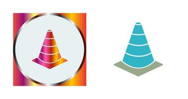 Unique Cone Vector Icon