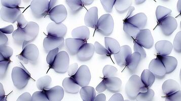 Baptisia flower pattern background. Flower background texture. Generative AI photo