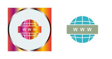 World Wide Web Vector Icon