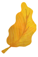 aquarelle l'automne laisser png