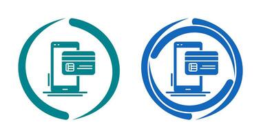 Cashless Payment Vector Icon