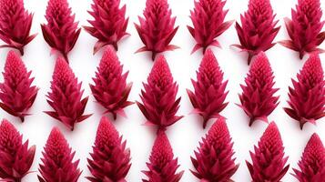 Celosia flower patterned background. Flower texture background. Generative AI photo