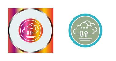 Cloud Data Vector Icon