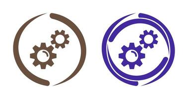 Gears Vector Icon