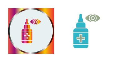 Eye Drop Vector Icon