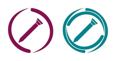 Nail Vector Icon