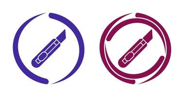 Stationery Knife Vector Icon