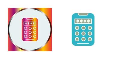 Pin Code Vector Icon