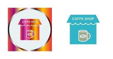 Coffee Shop Vector Icon