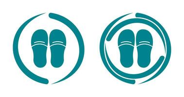 Slippers Vector Icon