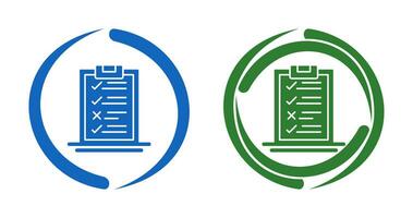 Delivery List Vector Icon
