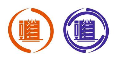 Survey Checklist Vector Icon