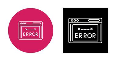 Error Code Vector Icon