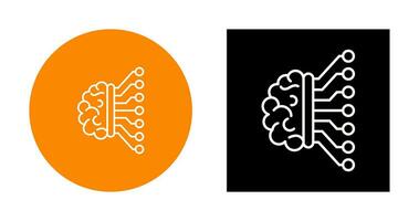 Machine Learning Vector Icon