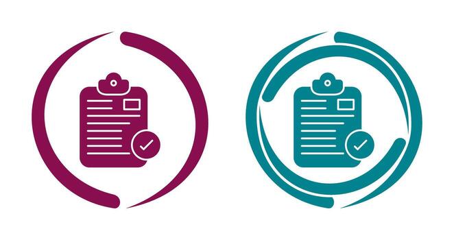 Secure Notepad Vector Icon