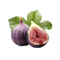 Feige Frucht, Feige Obst png, Feige, Feige Obst mit transparent Hintergrund, ai generativ png