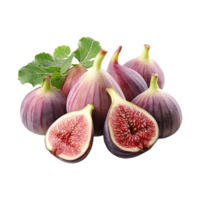 fig fruit, fig fruit png, vijg, fig fruit met transparant achtergrond, ai generatief png