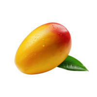 mango, mango png, mango clip art, transparant achtergrond, ai generatief png