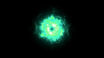 particella esplosione astratto esplosione effetto animazione con alfa canale trasparente sfondo video