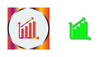 Rising Statistics Vector Icon