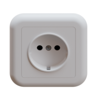 Power Outlet 3D Illustration png