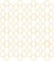 gouden Islamitisch patroon png