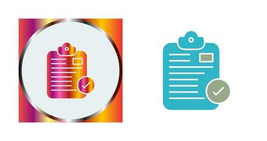 Secure Notepad Vector Icon